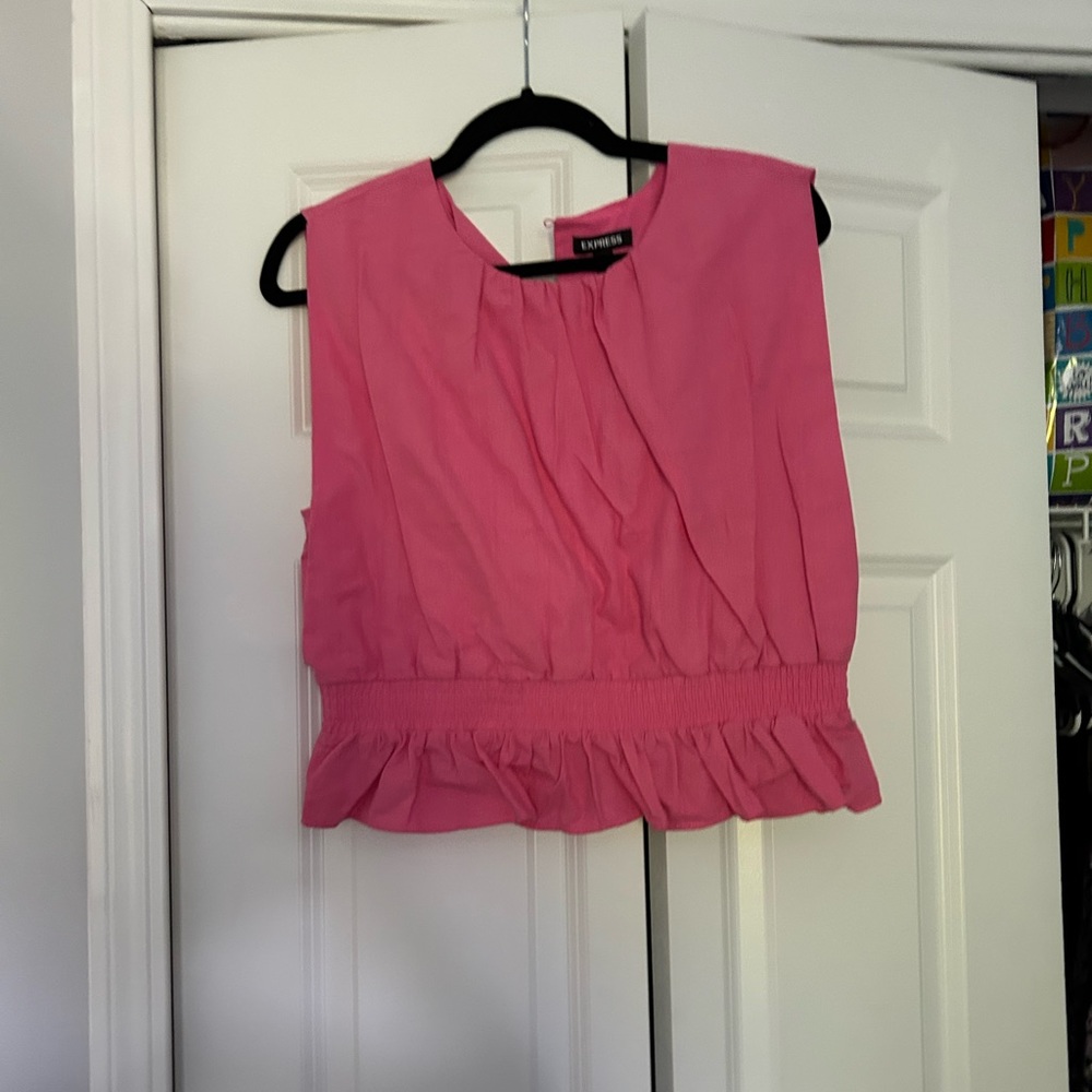 Express peplum top